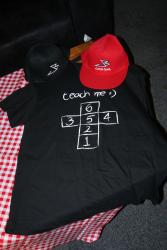 Justen Beer Caps en Shirts te koop..