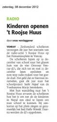 We staan in de krant!